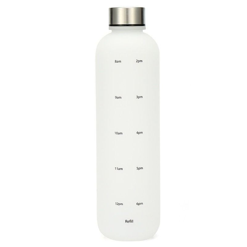 1L Bright Reusable Plastic Water Bottle With Leak Proof Lid